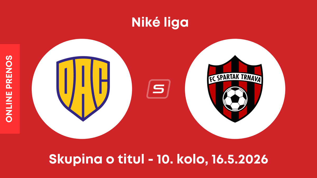 FC DAC Dunajská Streda - FC Spartak Trnava: ONLINE prenos zo zápasu 10. kola skupiny o titul Niké ligy.