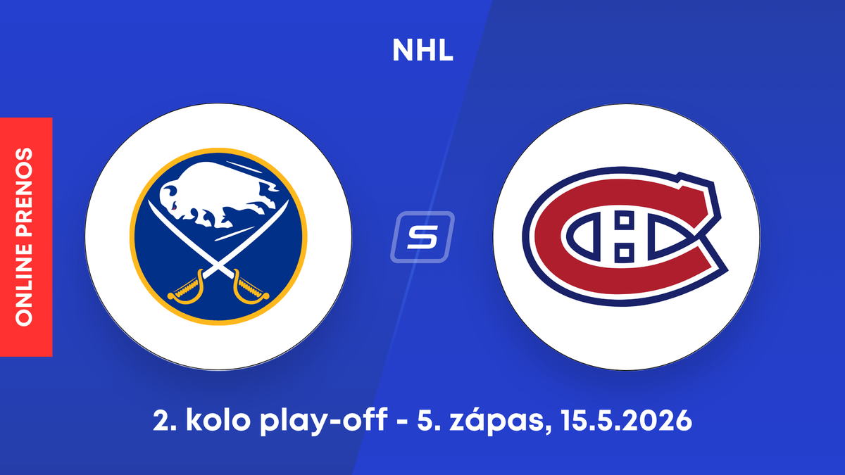 Buffalo Sabres - Montreal Canadiens: ONLINE prenos z piateho zápasu 2. kola play-off NHL.