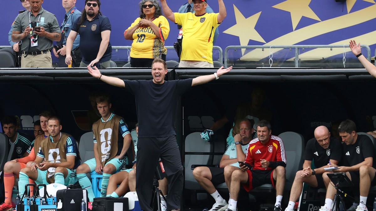 Tréner Nemcov Julian Nagelsmann.