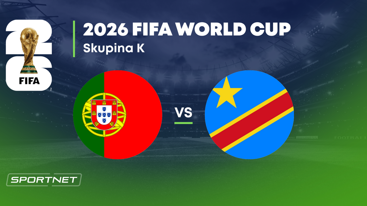 Portugalsko - DR Kongo: ONLINE prenos zo zápasu na MS vo futbale 2026.