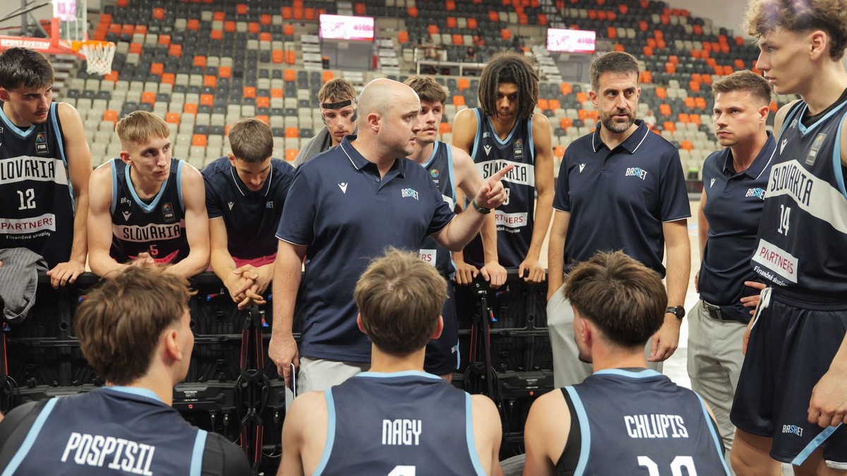 Slovenskí basketbalisti do 20 rokov