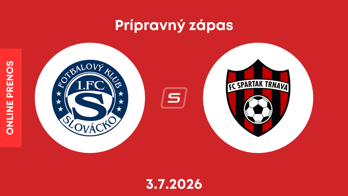 1. FC Slovácko - FC Spartak Trnava: Online prenos z prípravného zápasu.