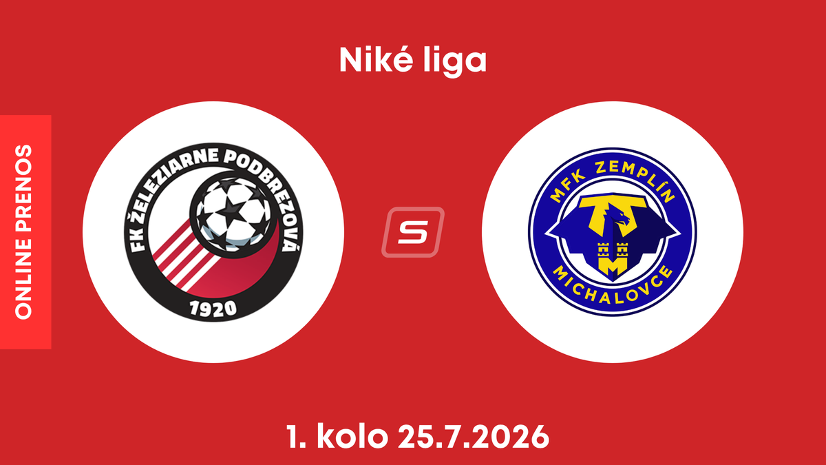 FK Železiarne Podbrezová - MFK Zemplín Michalovce: ONLINE prenos zo zápasu 1. kola Niké ligy.
