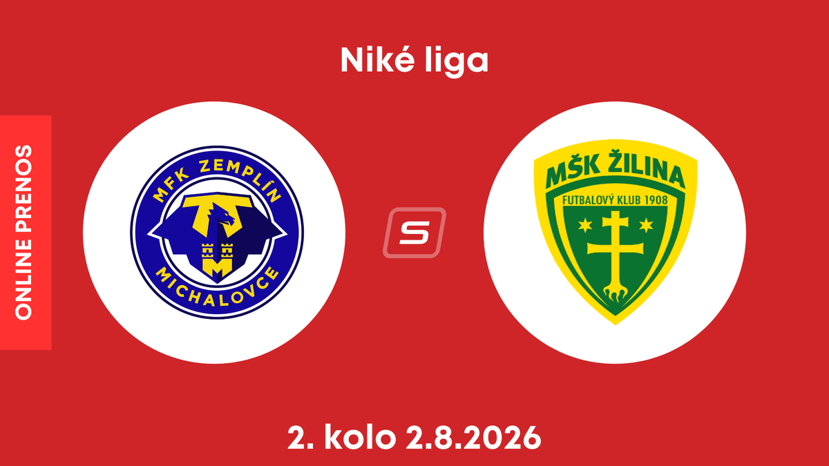 MFK Zemplín Michalovce - MŠK Žilina: ONLINE prenos zo zápasu 2. kola Niké ligy.