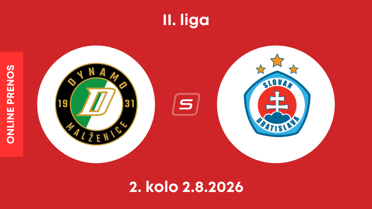 OFK Malženice - ŠK Slovan Bratislava B: ONLINE prenos zo zápasu 2. kola II. ligy.