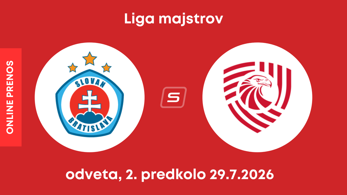 ŠK Slovan Bratislava - Iberia 1999 Tbilisi: ONLINE prenos z odvetného zápasu 2. predkola Ligy majstrov.