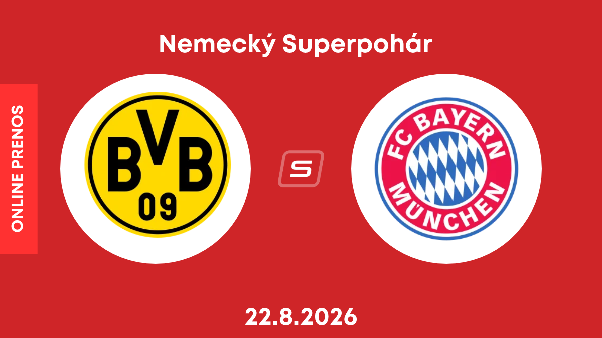 Borussia Dortmund - Bayern Mníchov: ONLINE prenos z Nemeckého Superpohára.
