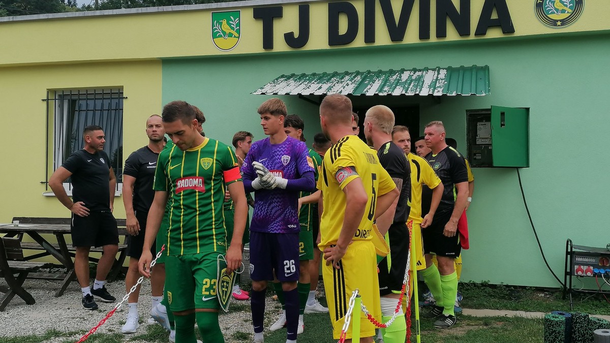 Pred zápasom Divina - Žilina. 