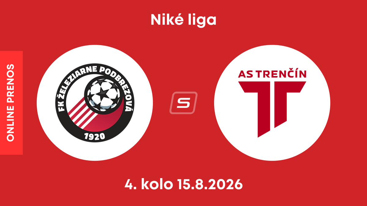 FK Železiarne Podbrezová - AS Trenčín: ONLINE prenos zo zápasu 4. kola Niké ligy.