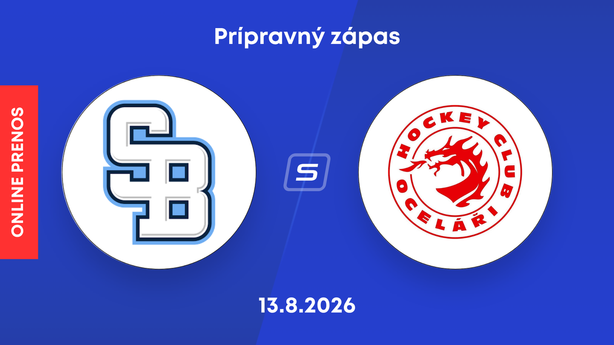 HC Slovan Bratislava - HC Oceláři Třinec: ONLINE prenos z prípravného zápasu.