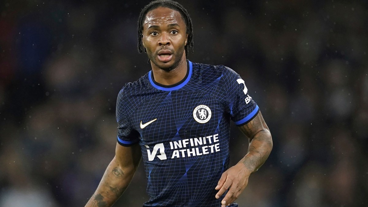 Raheem Sterling v drese Chelsea.