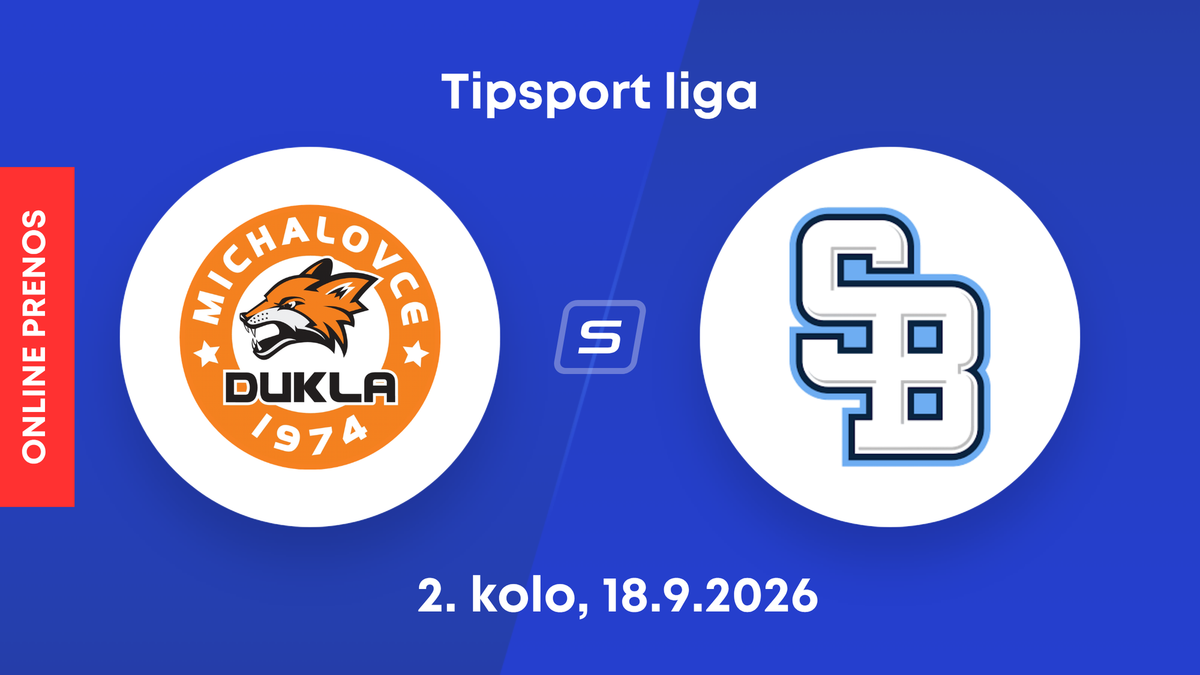 HK Dukla Michalovce - HC Slovan Bratislava: ONLINE prenos zo zápasu 2. kola Tipsport ligy.