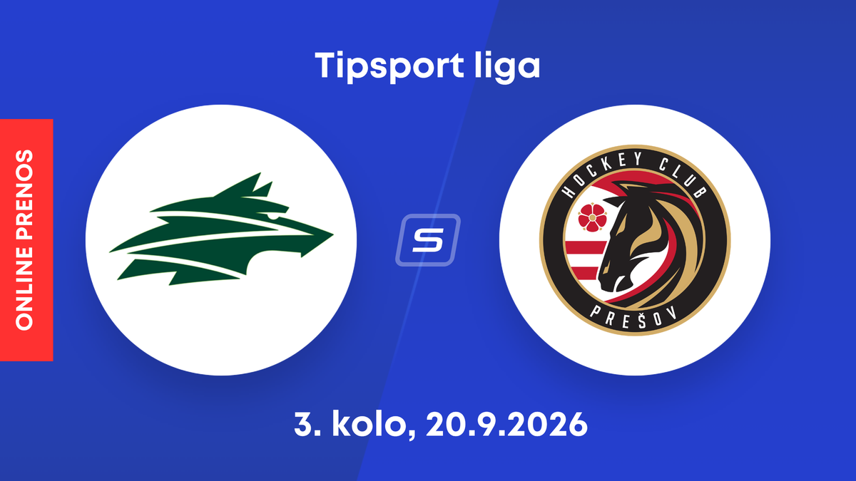 Vlci Žilina - HC Prešov: ONLINE prenos zo zápasu 3. kola Tipsport ligy.