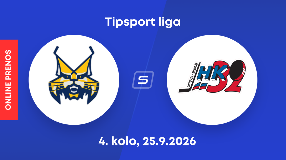 HK Spišská Nová Ves - HK 32 Liptovský Mikuláš: ONLINE prenos zo zápasu 4. kola Tipsport ligy.
