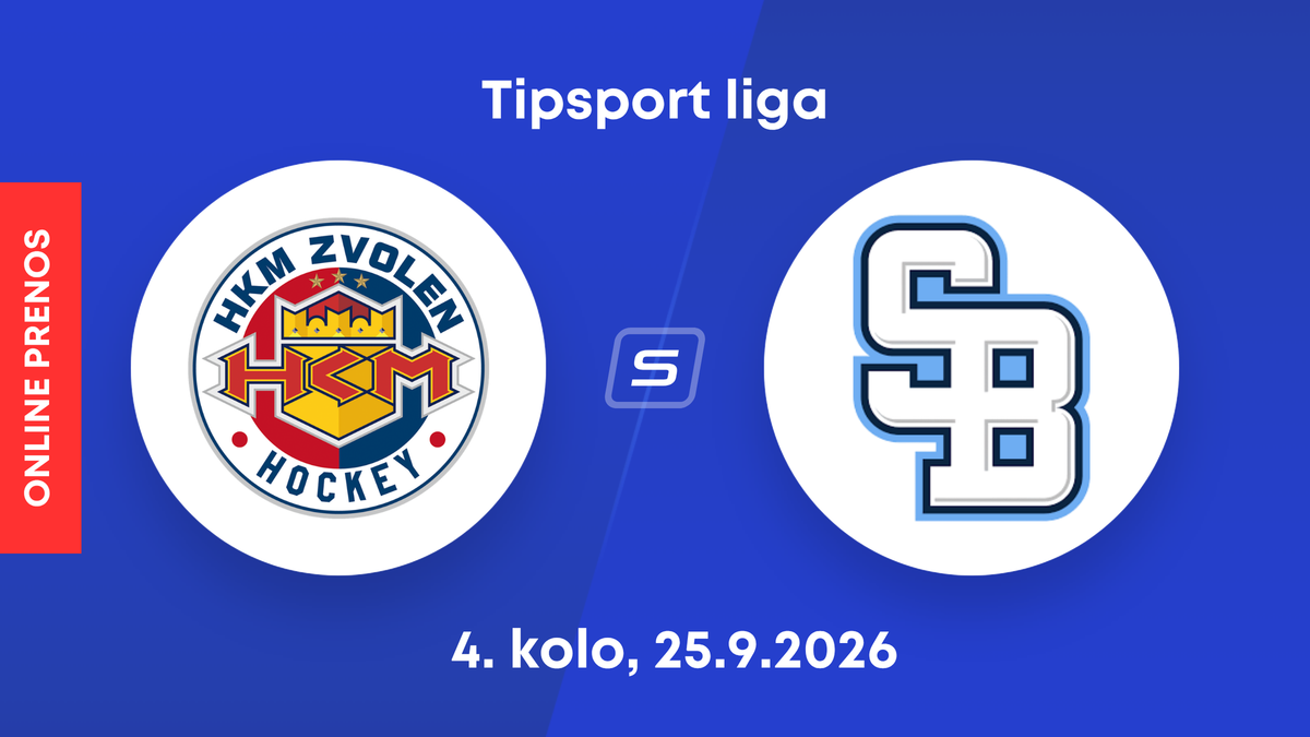 HKM Zvolen - HC Slovan Bratislava: ONLINE prenos zo zápasu 4. kola Tipsport ligy.