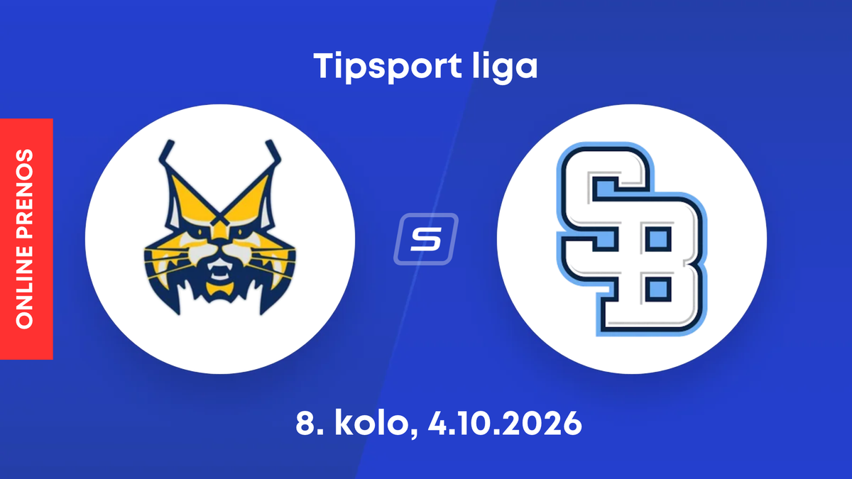 HK Spišská Nová Ves - HC Slovan Bratislava: ONLINE prenos zo zápasu 8. kola Tipsport ligy.