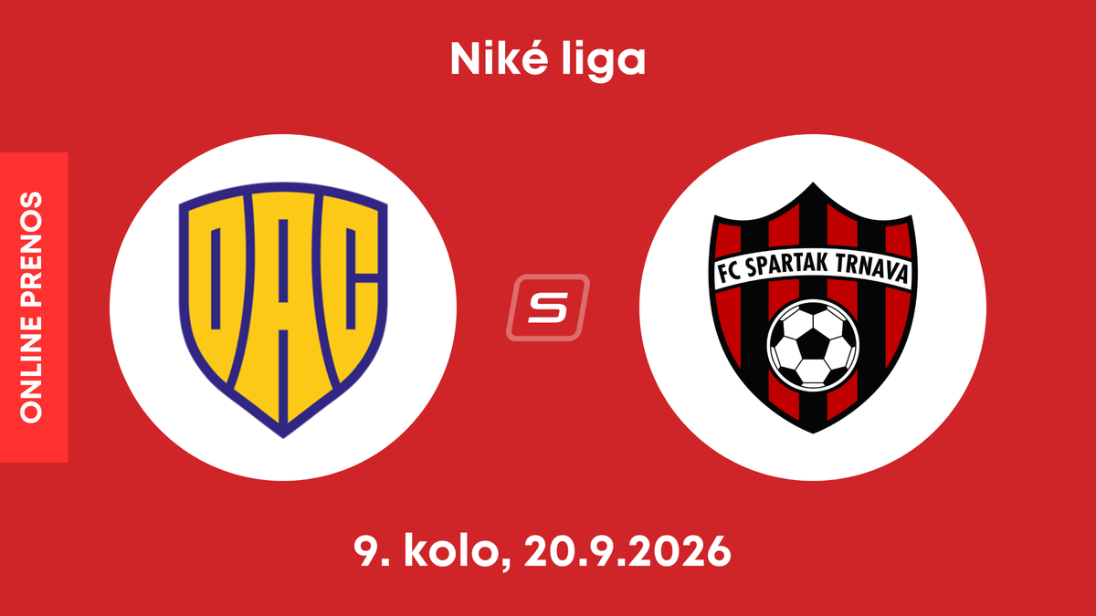 FC DAC Dunajská Streda - FC Spartak Trnava: ONLINE prenos zo zápasu 9. kola Niké ligy.