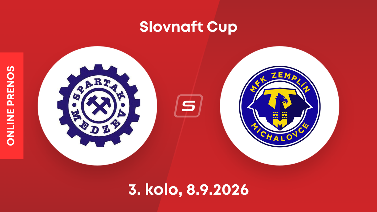 MFK Spartak Medzev - MFK Zemplín Michalovce: ONLINE prenos zo zápasu 3. kola Slovnaft Cupu.