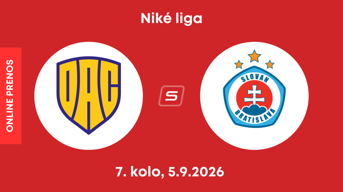 FC DAC Dunajská Streda - ŠK Slovan Bratislava: ONLINE prenos zo zápasu 7. kola Niké ligy.