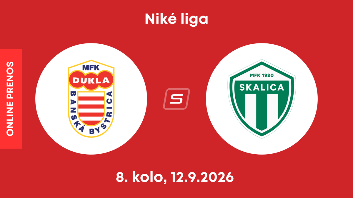 MFK Dukla Banská Bystrica - MFK Skalica: ONLINE prenos zo zápasu 8. kola Niké ligy.
