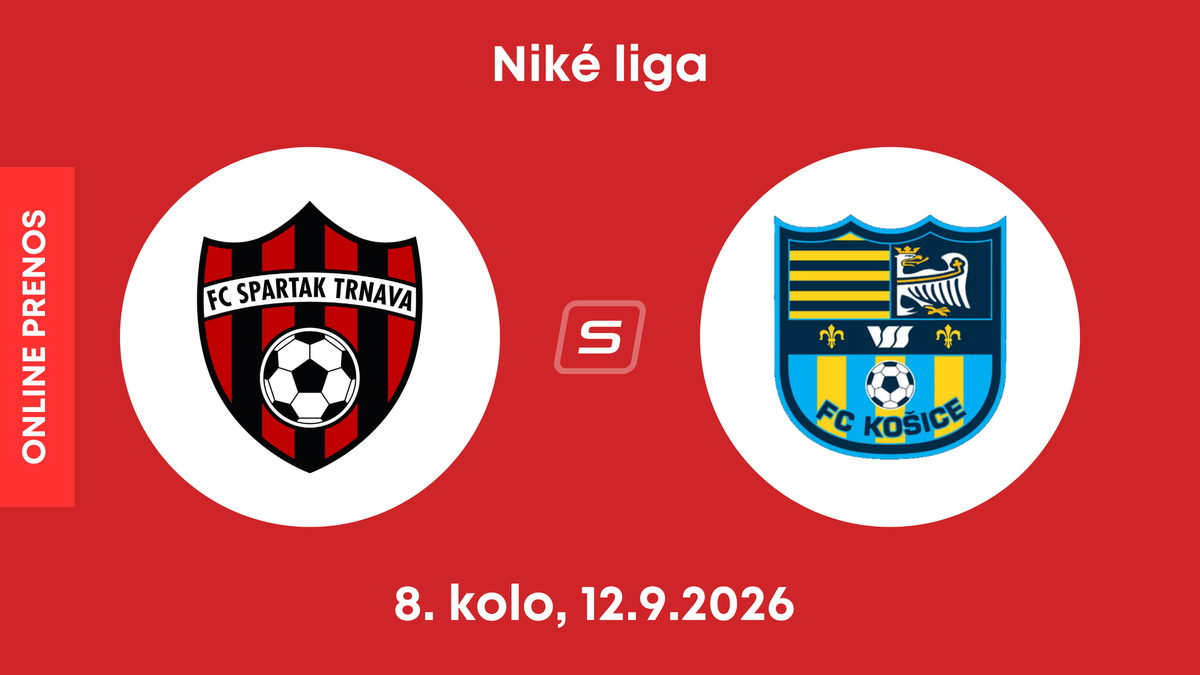 FC Spartak Trnava - FC Košice: ONLINE prenos zo zápasu 8. kola Niké ligy.