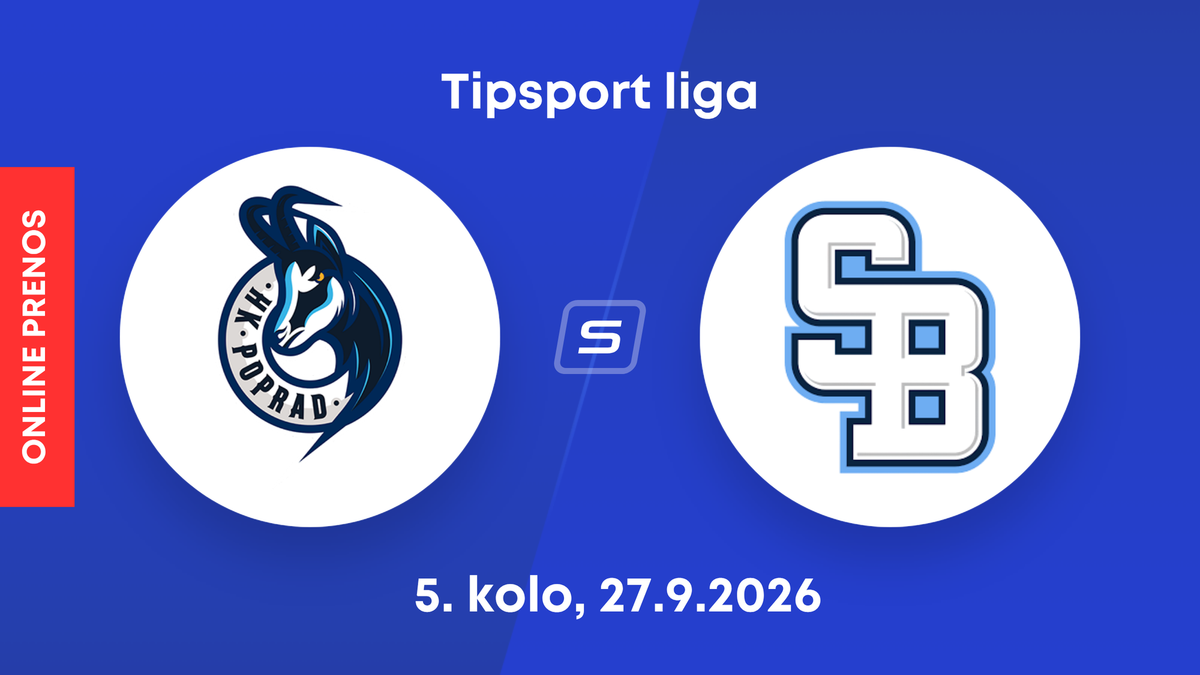 HK Poprad - HC Slovan Bratislava: ONLINE prenos zo zápasu 5. kola Tipsport ligy.