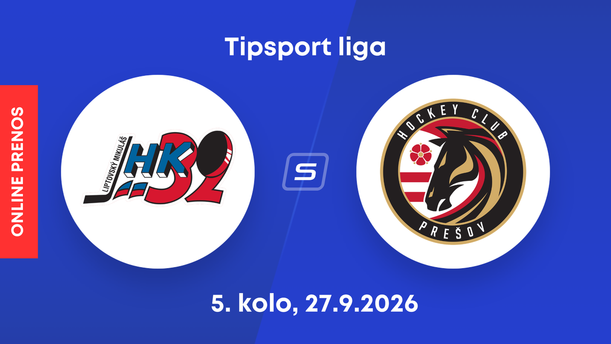 HK 32 Liptovský Mikuláš - HC Prešov: ONLINE prenos zo zápasu 5. kola Tipsport ligy.