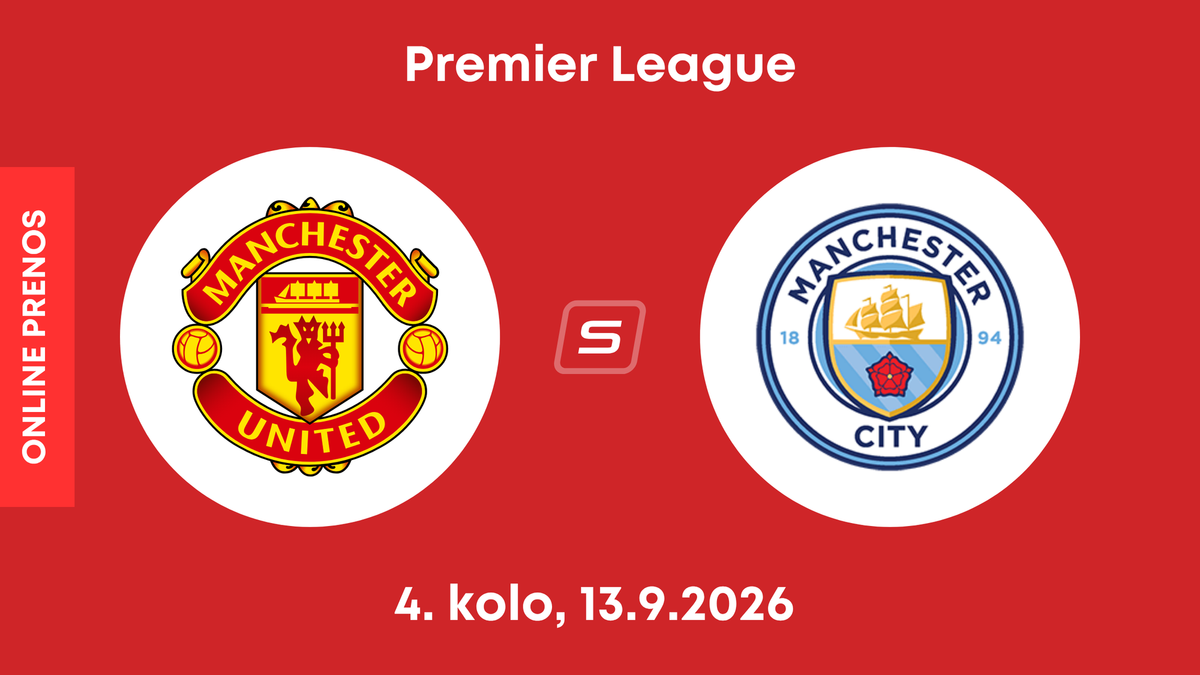 Manchester United - Manchester City: ONLINE prenos zo zápasu 2. kola Premier League.