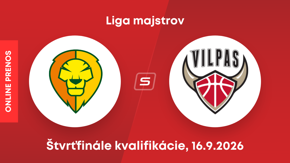 Patrioti Levice - Salon Vilpas: LIVE STREAM zo štvrťfinále kvalifikácie Ligy majstrov.