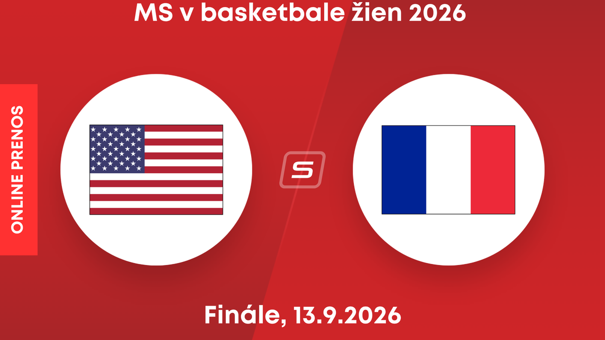 USA - Francúzsko: Online prenos z finále na MS v basketbale žien 2026. 