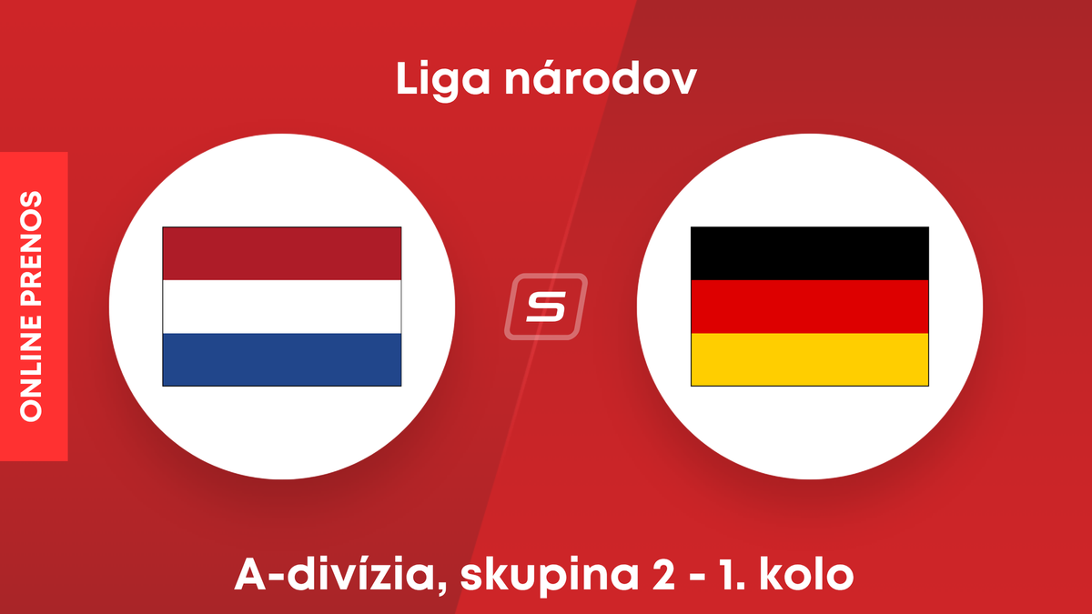 Holandsko - Nemecko: ONLINE prenos zo zápasu A-divízie Ligy národov.
