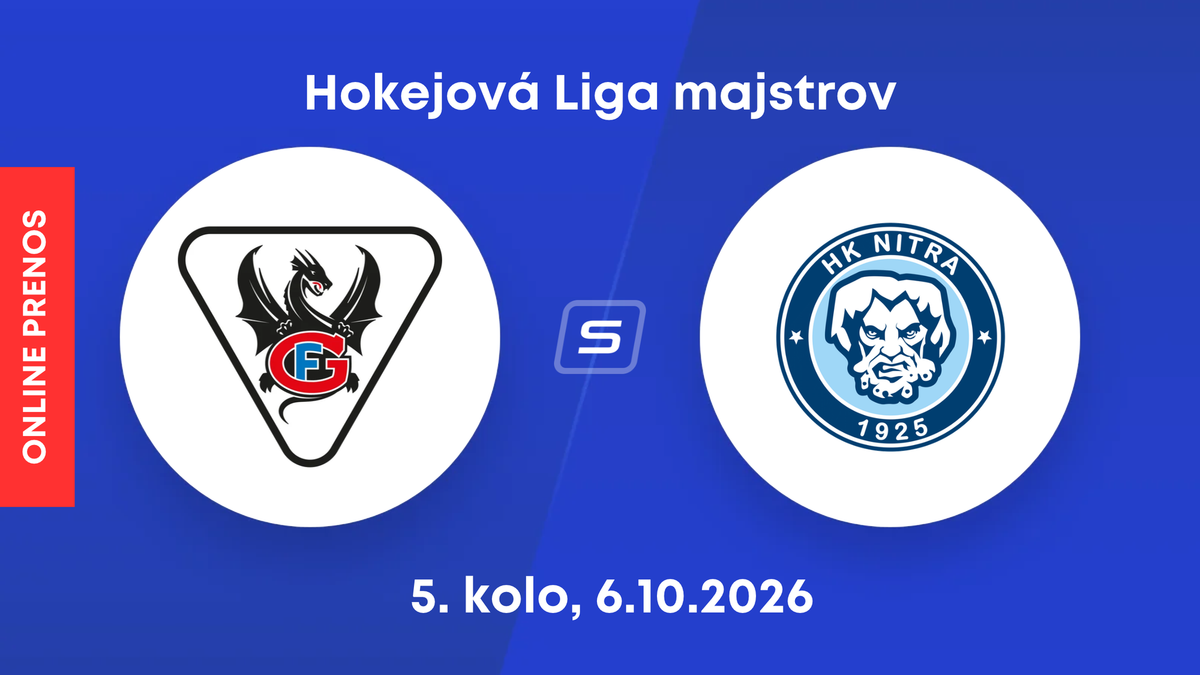HC Fribourg-Gottéron - HK Nitra: ONLINE prenos z 5. kola hokejovej Ligy majstrov.