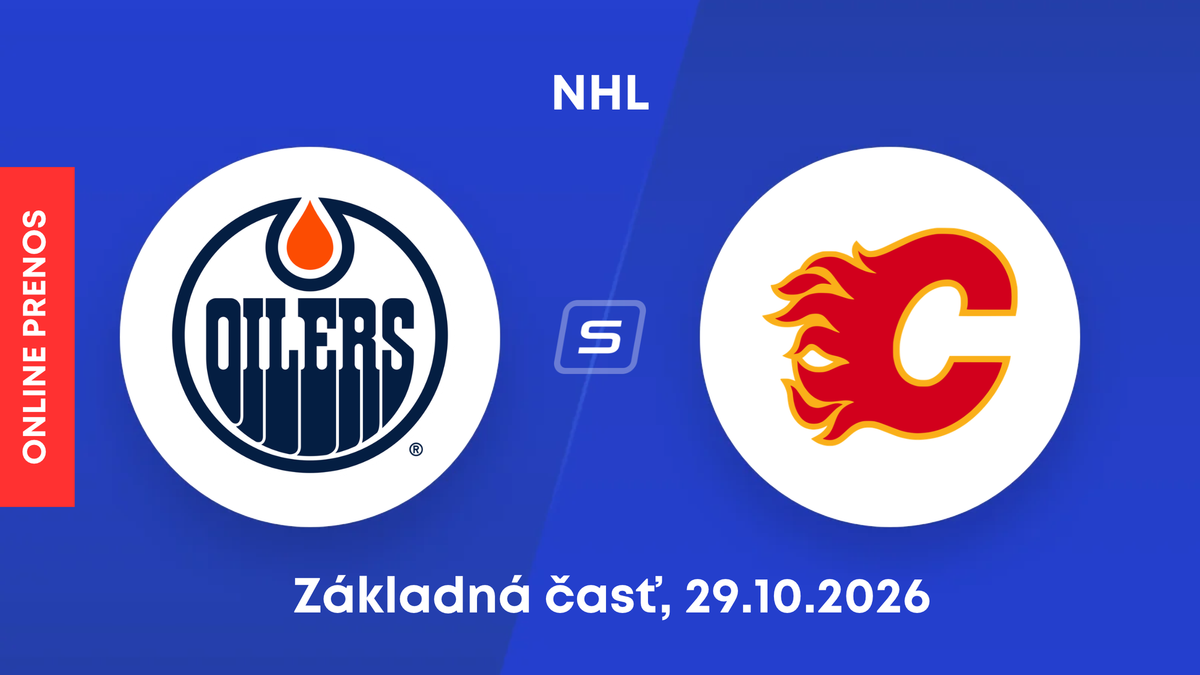 Edmonton Oilers - Calgary Flames: ONLINE prenos zo zápasu NHL.