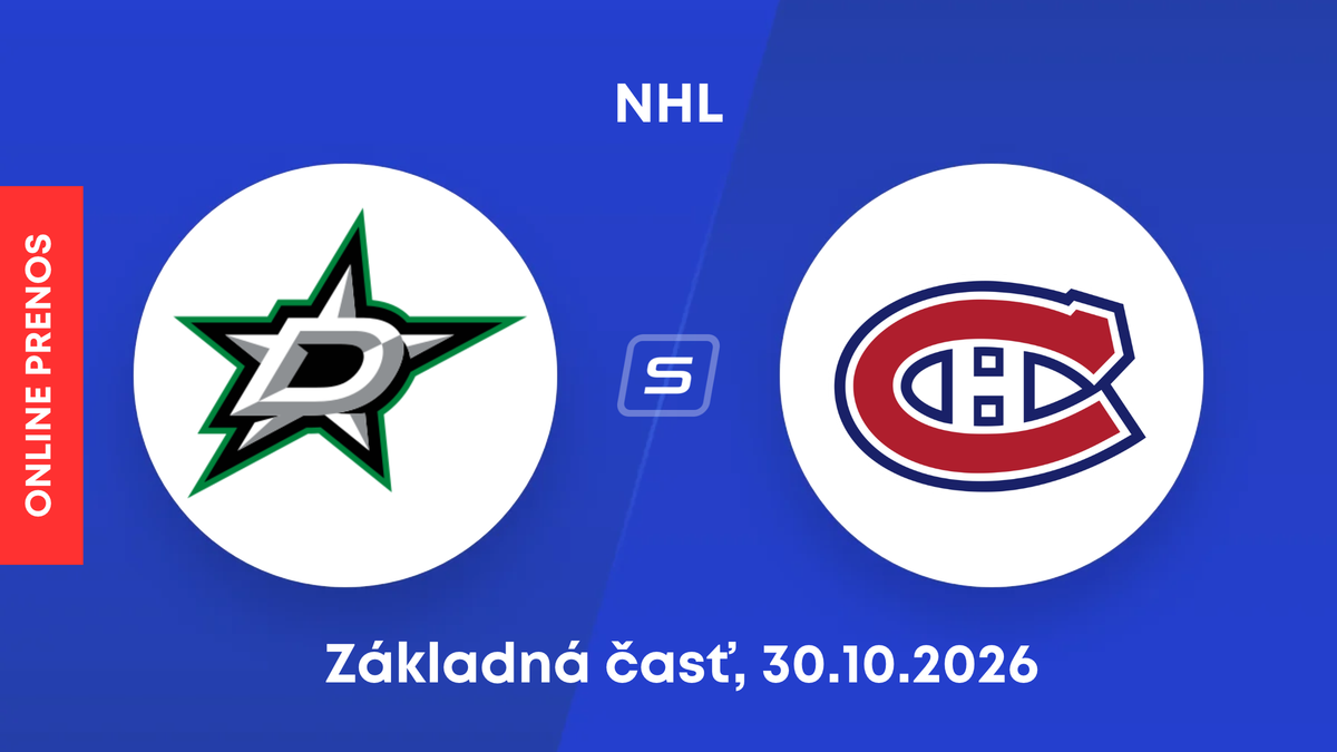 Dallas Stars - Montreal Canadiens: ONLINE prenos zo zápasu NHL.