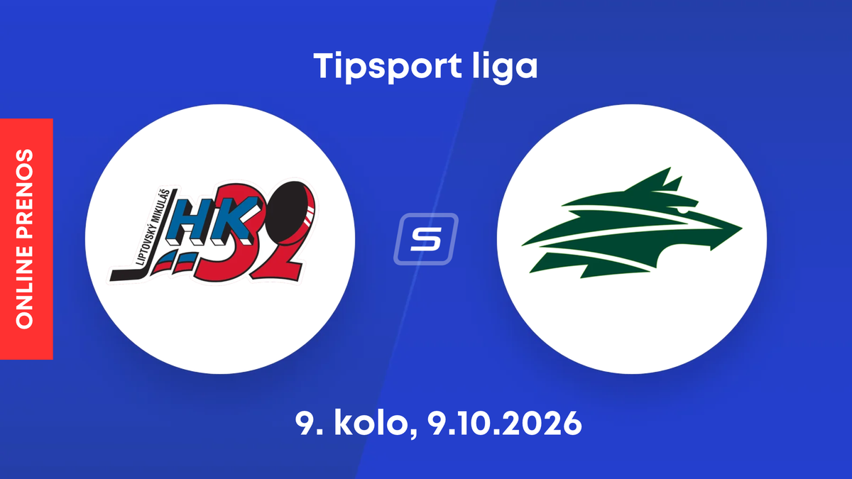 HK 32 Liptovský Mikuláš - Vlci Žilina: ONLINE prenos zo zápasu 9. kola Tipsport ligy.
