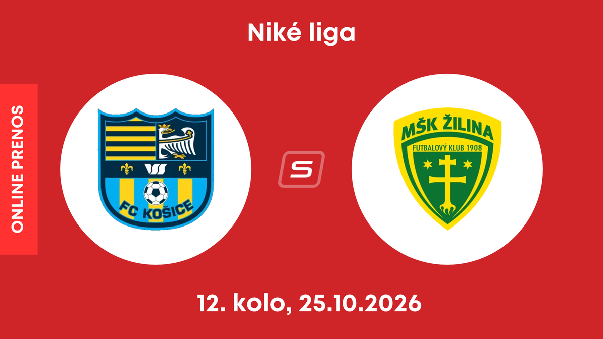FC Košice - MŠK Žilina: ONLINE prenos zo zápasu 12. kola Niké ligy.