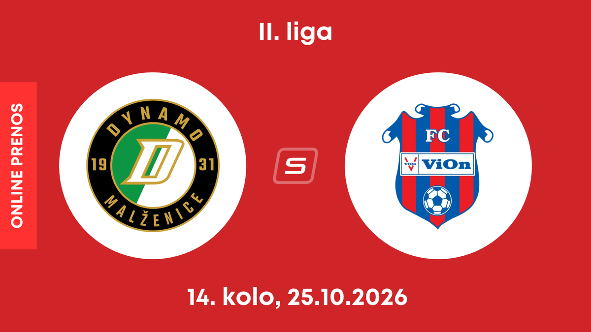 OFK Malženice - FC ViOn Zlaté Moravce: ONLINE prenos zo zápasu 14. kola II. ligy.