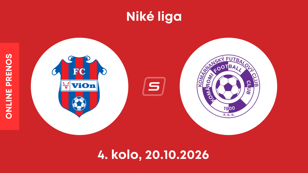 FC ViOn Zlaté Moravce-Vráble - KFC Komárno: ONLINE prenos zo zápasu 4. kola Slovnaft Cupu. 