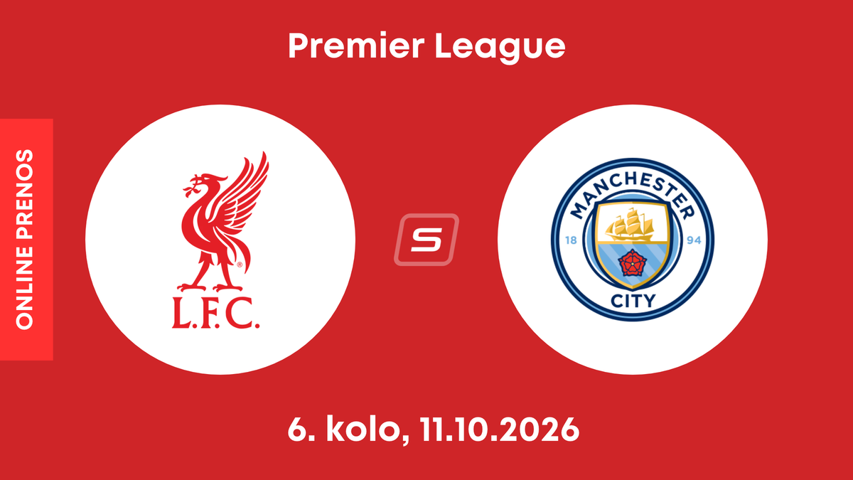 Liverpool FC - Manchester City: ONLINE prenos zo zápasu 6. kola Premier League. 