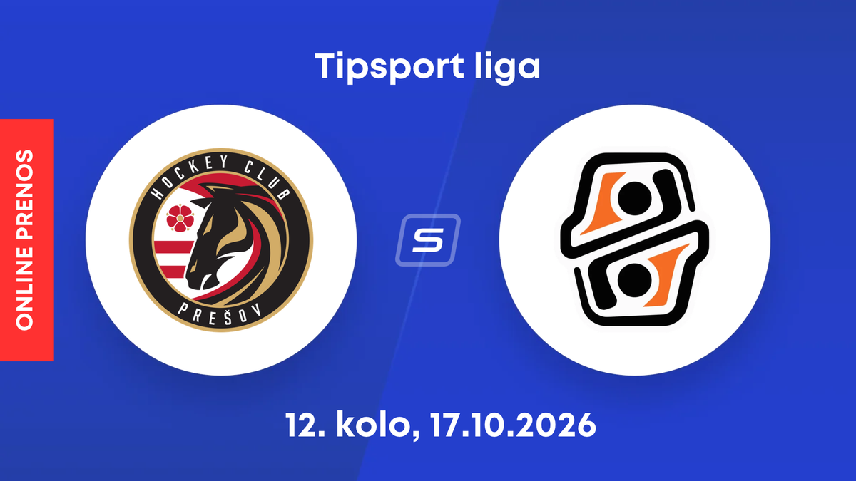 HC Prešov - HC Košice: ONLINE prenos zo zápasu 12. kola Tipsport ligy.