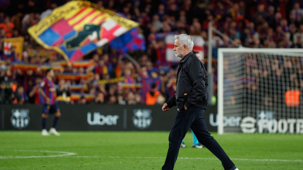 Tréner Realu Madrid José Mourinho.
