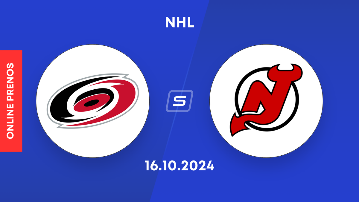 Carolina Hurricanes - New Jersey Devils: ONLINE prenos zo zápasu NHL.