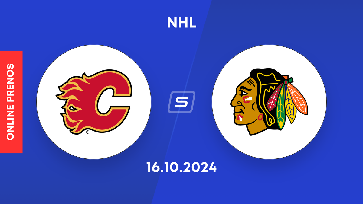 Calgary Flames - Chicago Blackhawks: ONLINE prenos zo zápasu NHL.