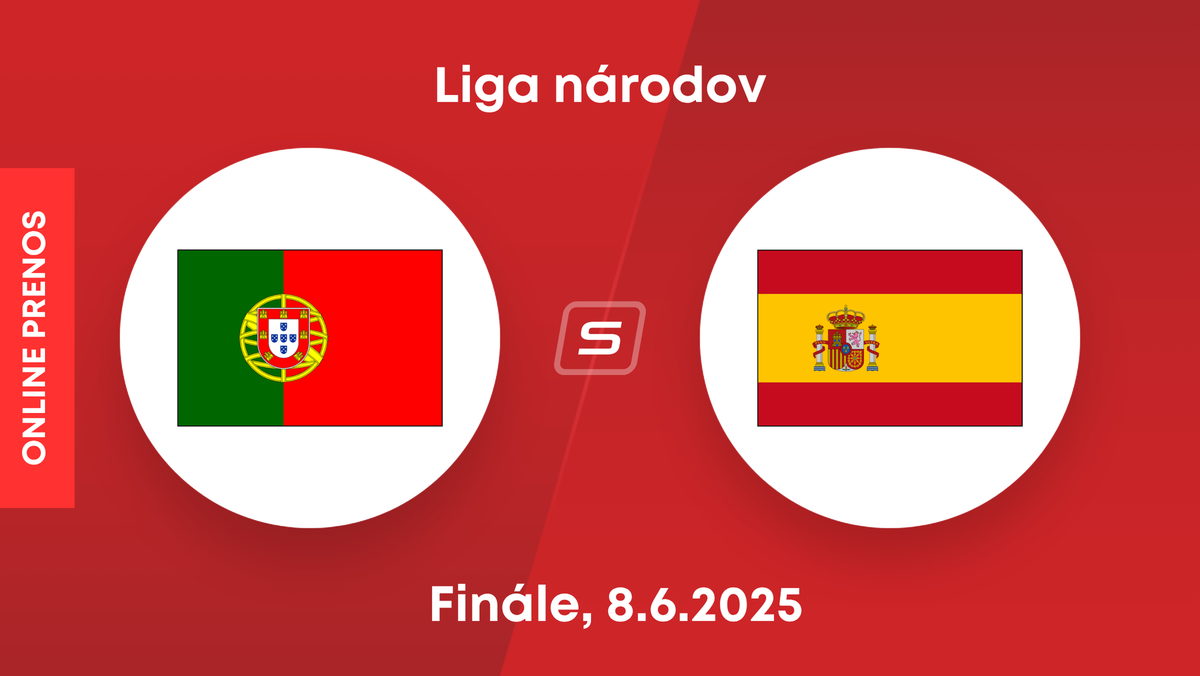 Portugalsko - Španielsko: ONLINE prenos z finálového zápasu Ligy národov.