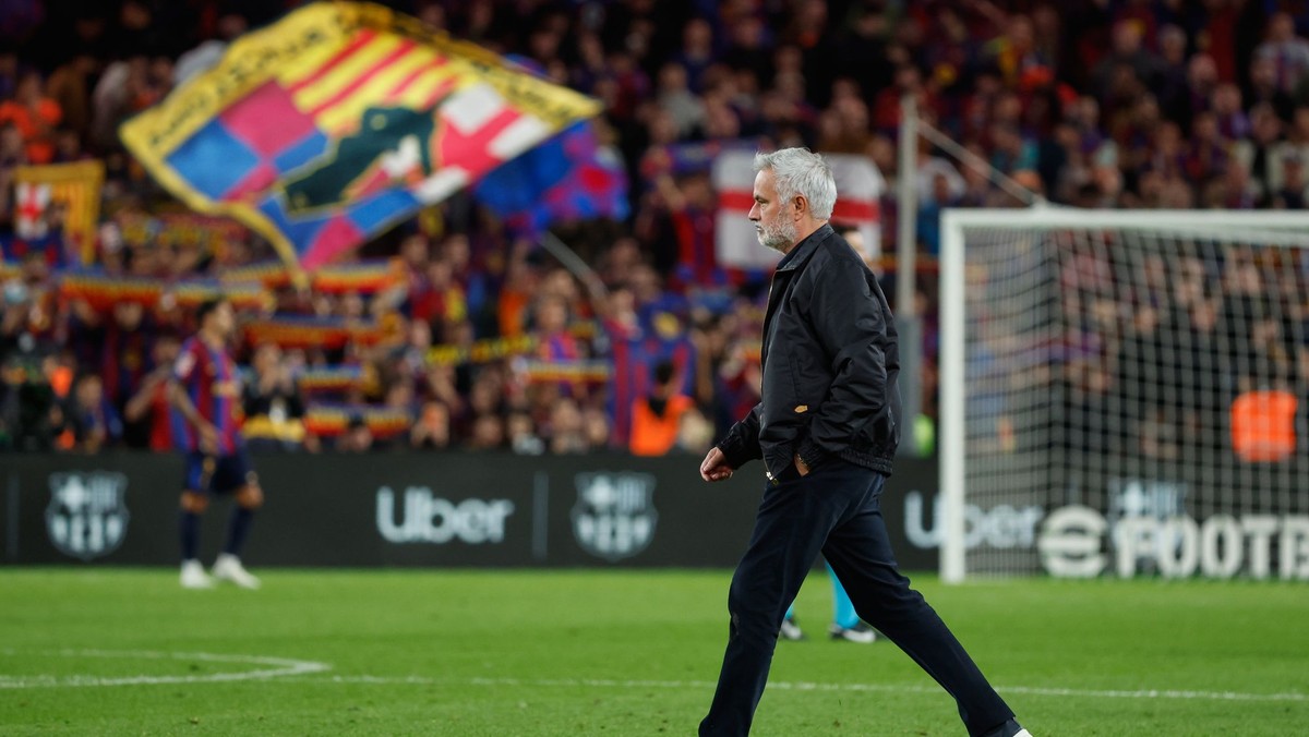 Tréner Realu Madrid José Mourinho. 
