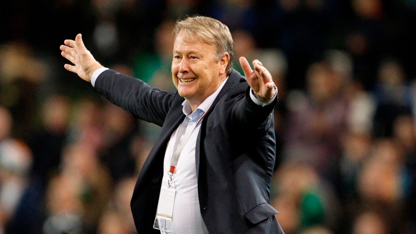 Tréner Äge Hareide.