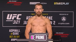 Ľudovít Klein na vážení.