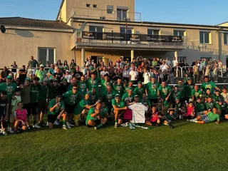 Futbalisti ŠK Lozorno.