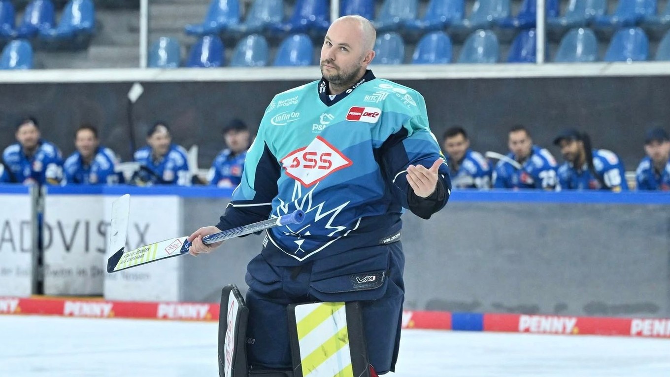 Július Hudáček ešte v drese Drážďan.