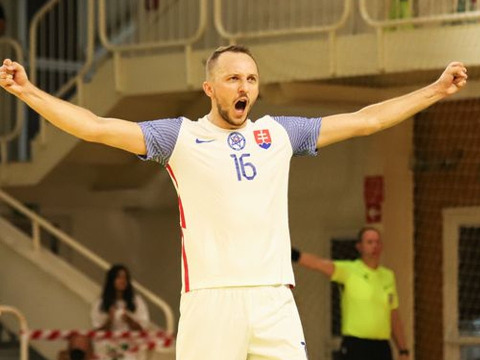 Tomáš Drahovský v drese Slovenska.